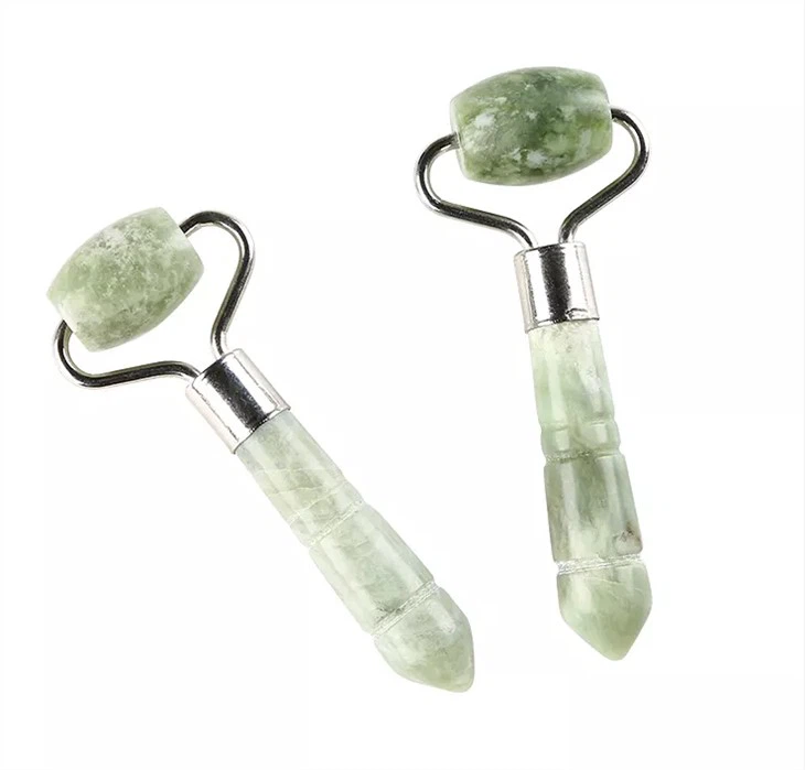 Mini Jade Roller voor ogen