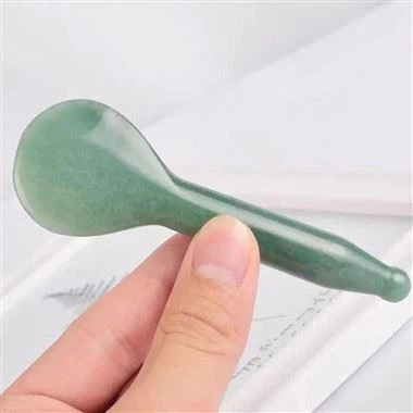 100% natuurlijke groene gua sha anti -aging tools