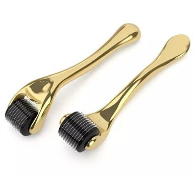 Ice Gold Naadloze Micro Naald Derma Roller Massager