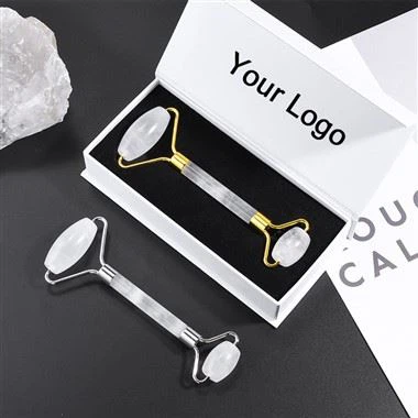 Jade Crystal Gemstone Face Roller Rock Quartz
