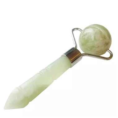 Jade Roller met enkele kop en ronde bal