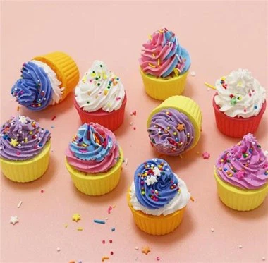 Beste biologische cupcake bubbelbommen