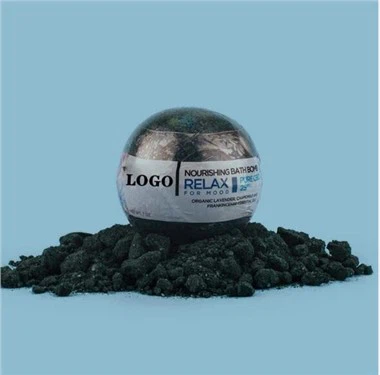 Zwarte badbom voor mannen