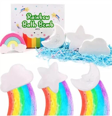 Ster Maan Wolk Regenboog Bad Bom