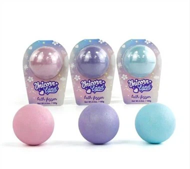 Natuurlijke glitterbadbom
