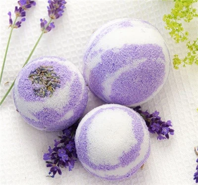 Natural Lavender douchebommen