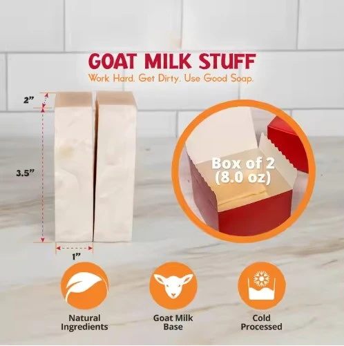 Glutathione Niacinamide Goat Milk Cold Process Body Wash Soap