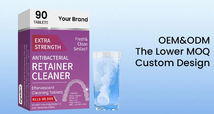 Top 10 fabrikanten van private label-kunstgebitreinigingstabletten in China 2026