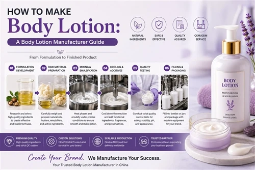 Hoe bodylotion te maken: een handleiding voor de fabrikant van bodylotion