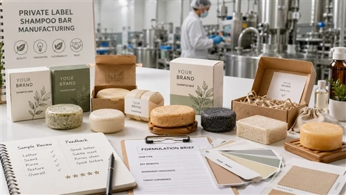Hoe u een Private Label Shampoo Bar-fabrikant voor uw merk kiest