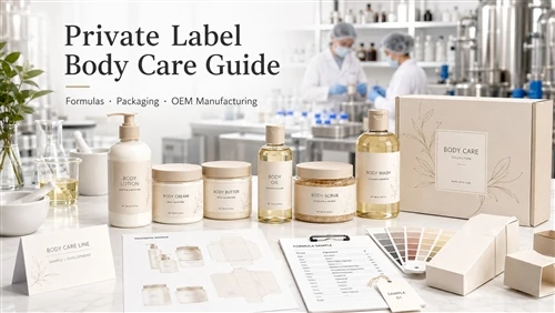 Private Label Lichaamsverzorgingsgids: formules, verpakking, productie en mer...
