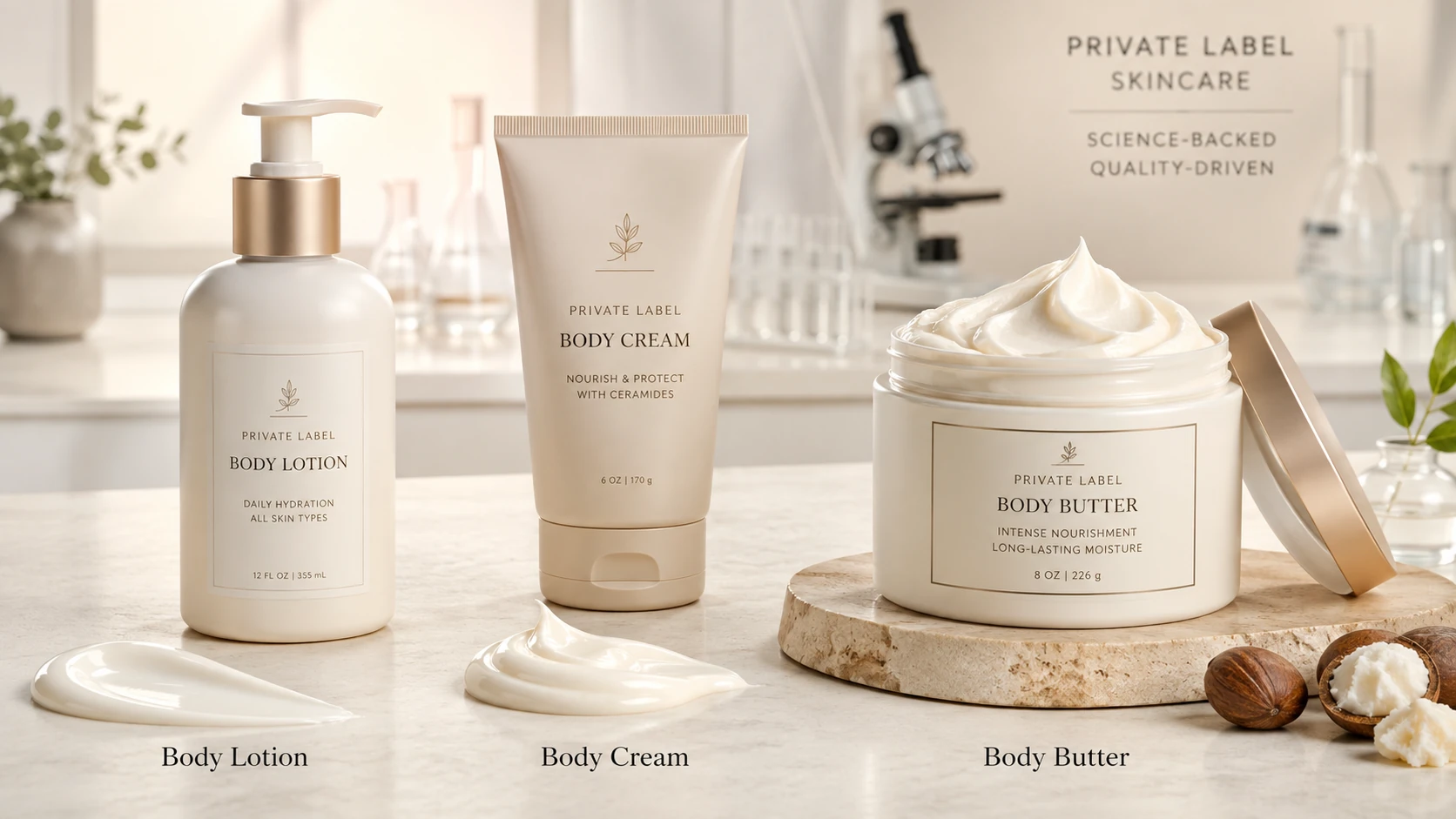 Body Butter versus bodylotion versus bodycrème: welk product moet uw merk kie...