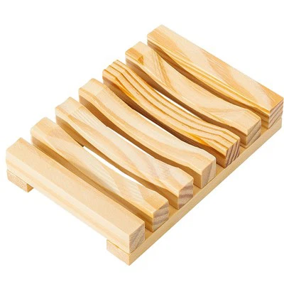 Aangepaste badkamer bamboe soaphouder